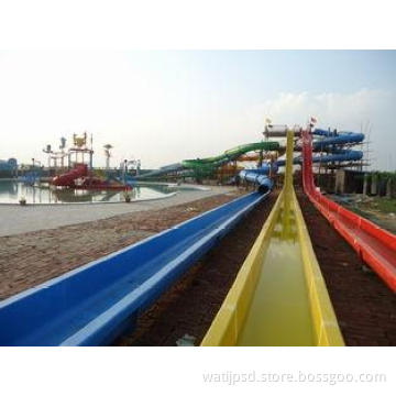 big long colorful Free Fall Water Slide , fiberglass Racing